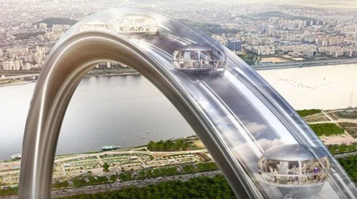 Seoul to build the world's tallest Ferris wheel without spokes