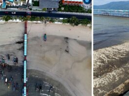 Тристи на Пхукеті більше не заходять у море: вода на пляжі стала чорною та смердючою