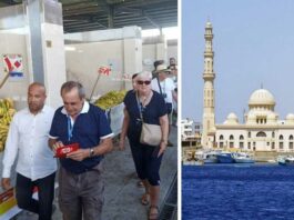 У Хургаді туристи повалили автобусами на новий ринок овочів та фруктів