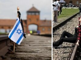 Фотографія туристки на тлі Освенциму викликала бурю обурення