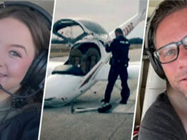 Розплакалася, але впоралася: У США подвиг дівчини-пілота зняли на відео