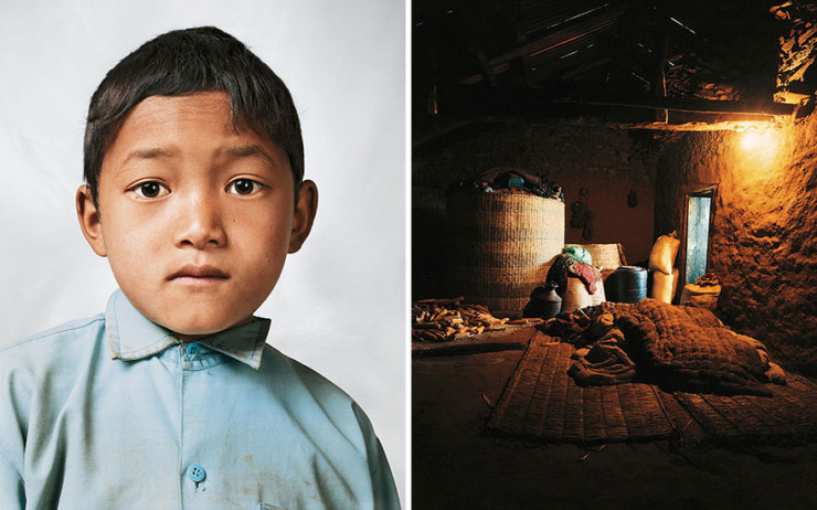 Несамовиті знімки: Англійський фотограф показав, як сплять діти в різних країнах