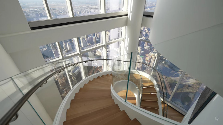 What does the most expensive apartment in the world look like and how much does it cost?