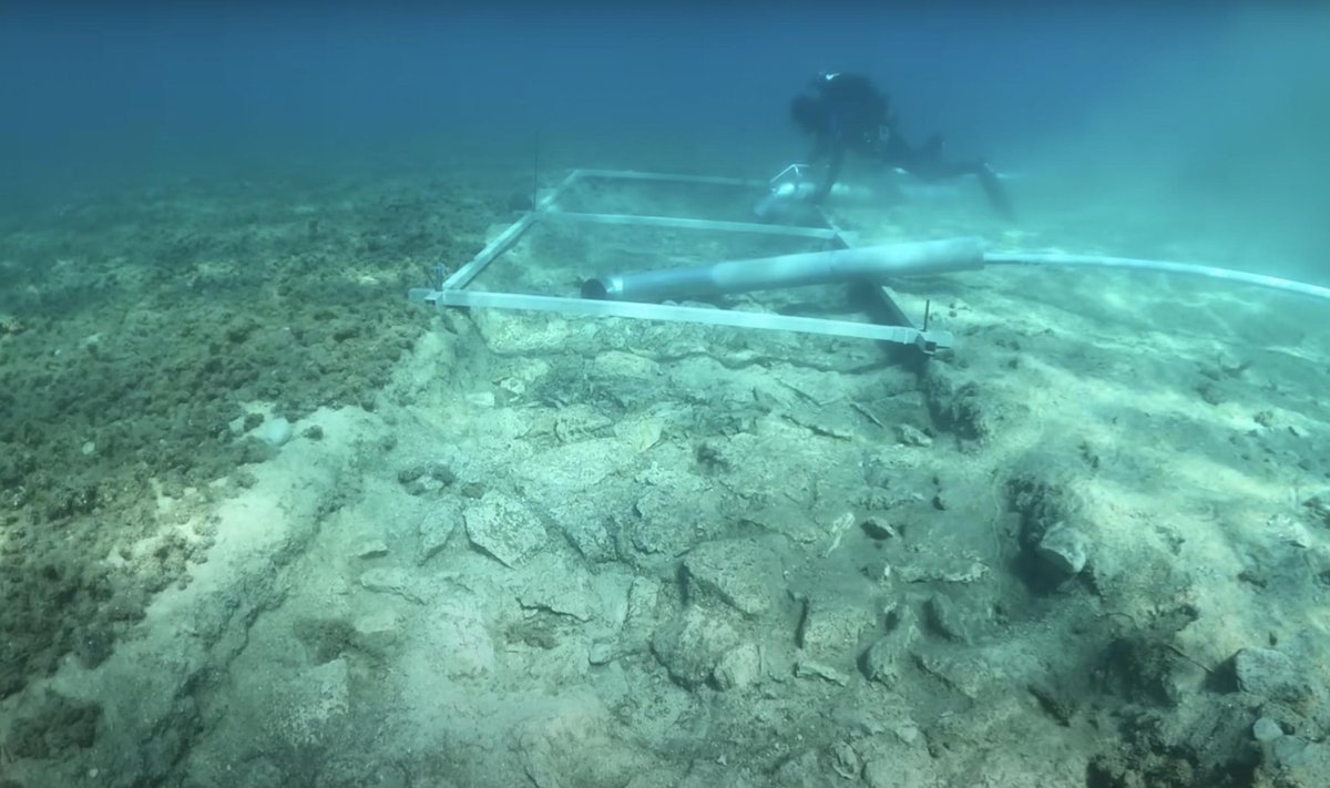 У Середземному морі біля узбережжя Хорватії знайшли давню дорогу віком 7000 років