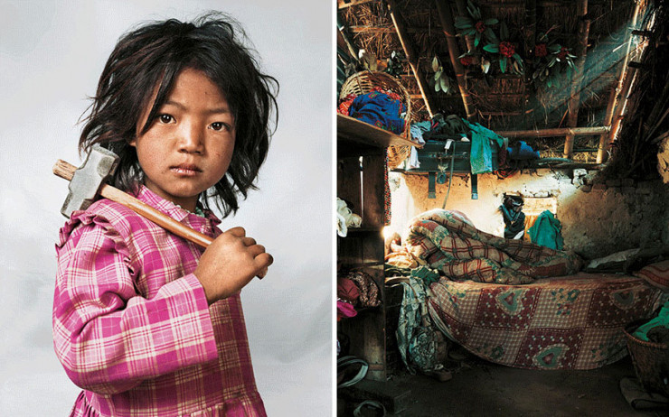 Несамовиті знімки: Англійський фотограф показав, як сплять діти в різних країнах