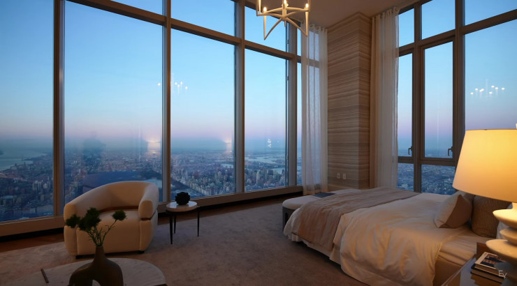 What does the most expensive apartment in the world look like and how much does it cost?