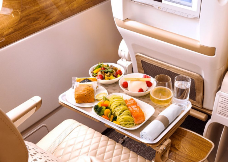 What is fed on board the best airlines in the world