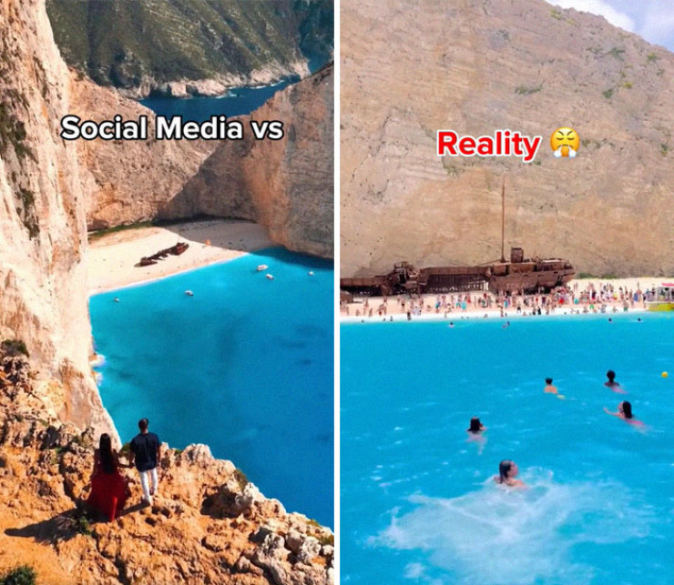 Social networks vs reality: the girl revealed the secret of travel bloggers