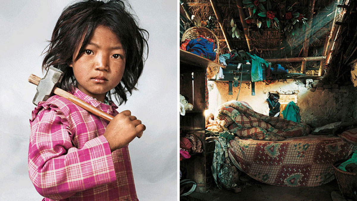 Несамовиті знімки: Фотограф показав, як сплять діти в різних країнах