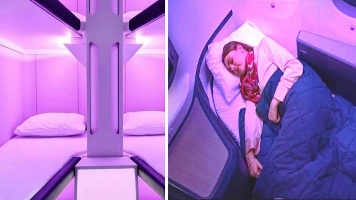 Новозеландська авіакомпанія запускає спальні капсули в економ-класі