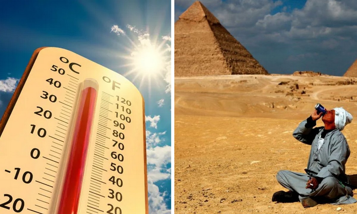 Люди виходять і падають: у Єгипті зафіксовано позамежні температури, туристів закликають ховатися у готелях