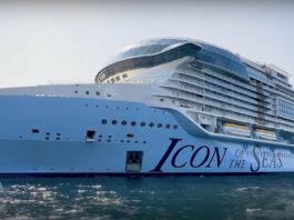 На воду спущено найбільший у світі круїзний корабель – гігантський Icon of The Seas