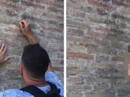Турист надряпав на стіні Колізею ім'я дівчини - йому загрожує в'язниця