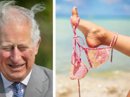 Король Чарльз дозволив туристам відпочивати голими на своєму пляжі