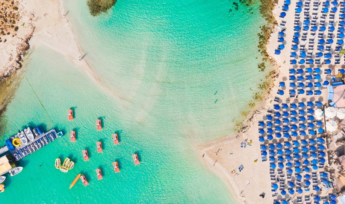 Більше половини пляжів на Кіпрі можуть піти під воду