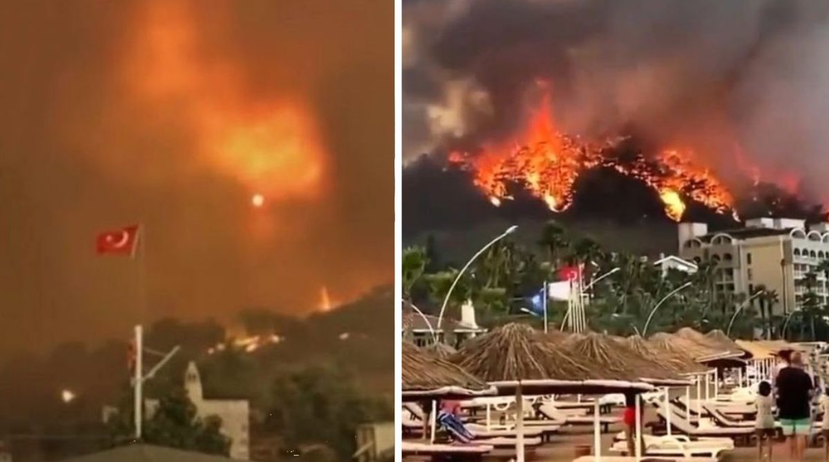 Пекло з Греції перемістилося до Туреччини: на курортах Анталії почалися пожежі, туристи почали побоюватися евакуацій