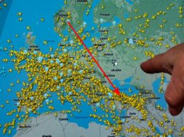 Літак із туристами, що летів до Анталії, пролетів над закритим небом України