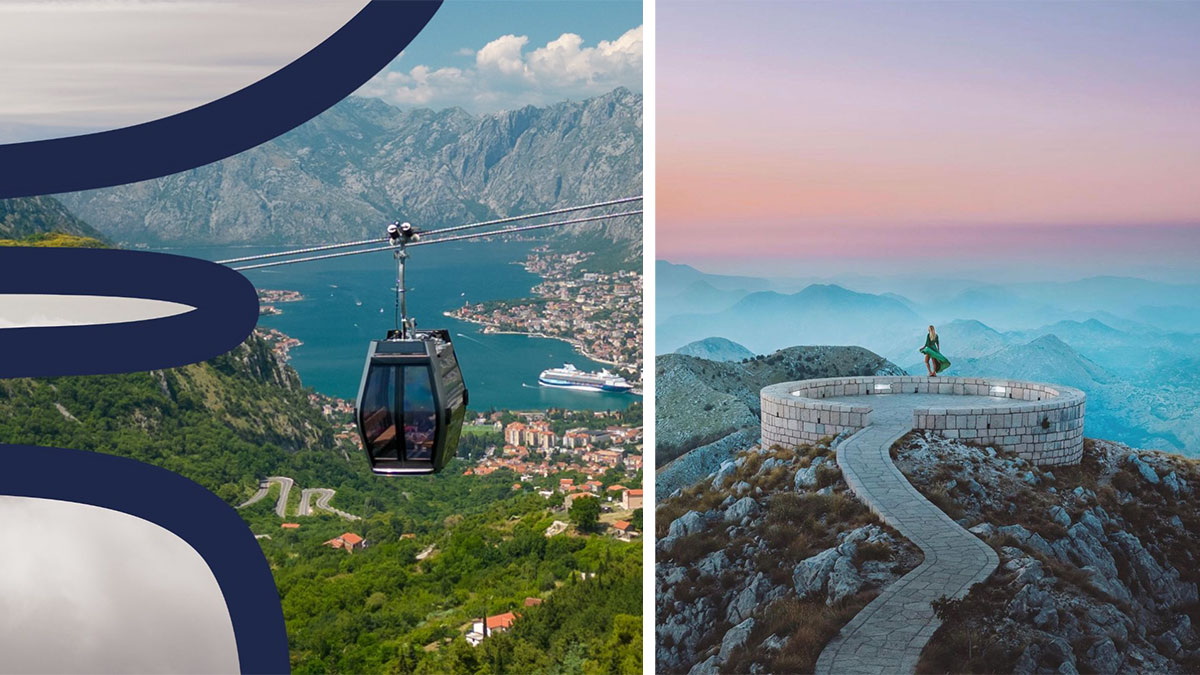Чарівні краєвиди: в Чорногорії відкрилася нова канатна дорога Котор