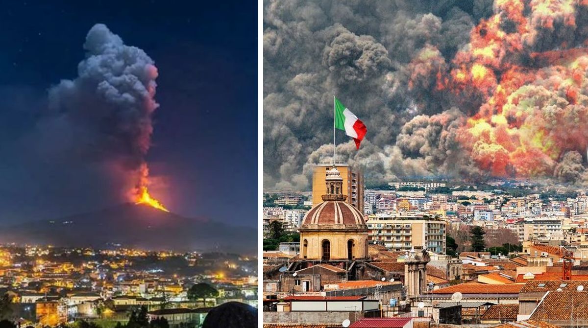 Виверження вулкана посіяло переполох на острові Сицилія: аеропорт закритий, туристи застрягли