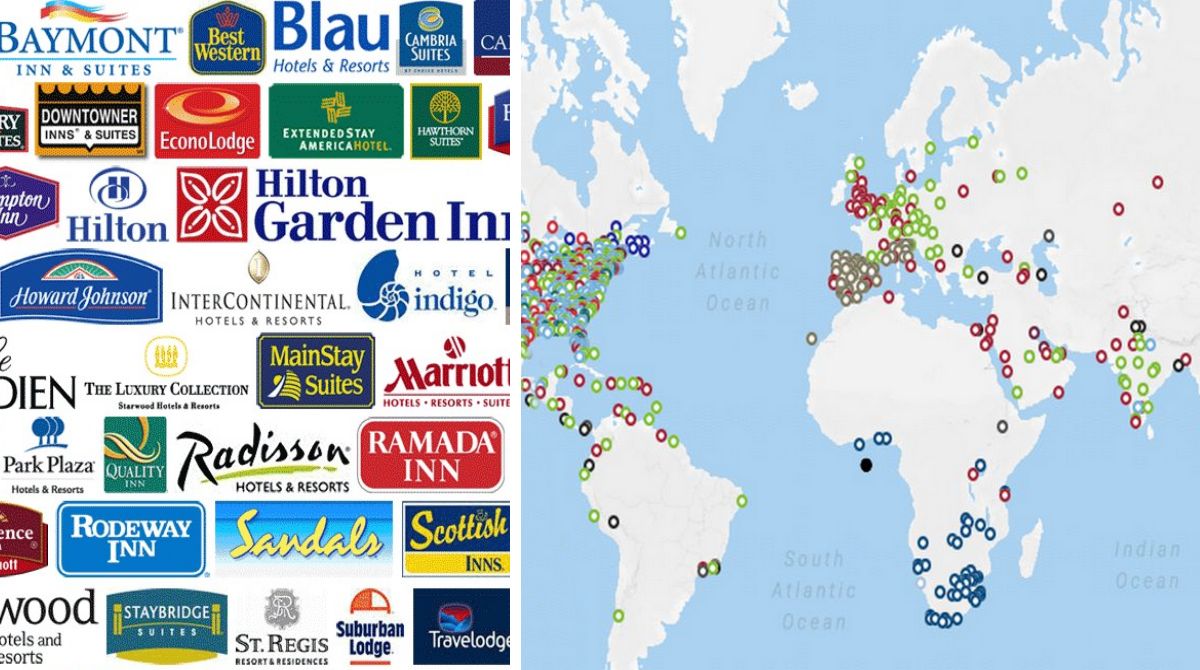 Названі найбільші готельні мережі у світі