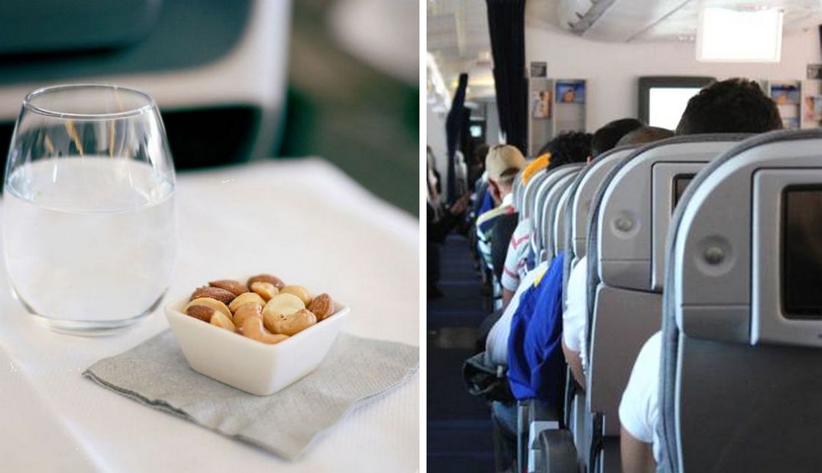 Туристці довелося купити всі пакетики горіхів у літаку, щоб уберегтися від нападу алергії