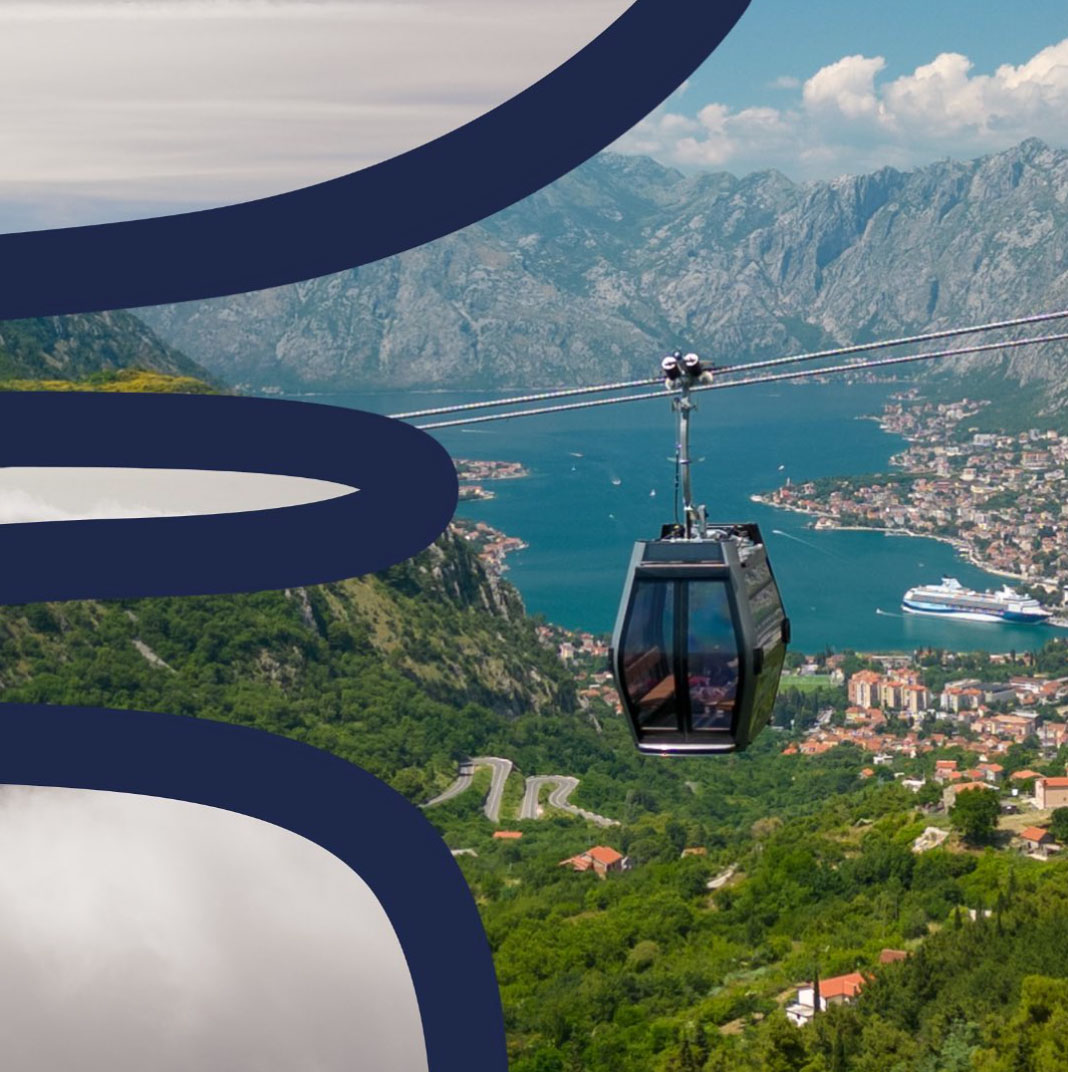 Чарівні краєвиди: в Чорногорії відкрилася нова канатна дорога Котор