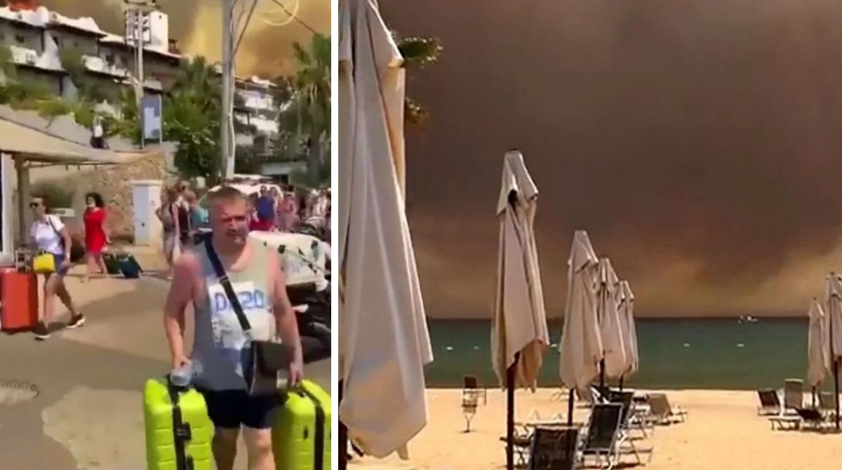 Пожежа на турецькому курорті переросла в національне лихо, закривши головну протоку в Туреччині