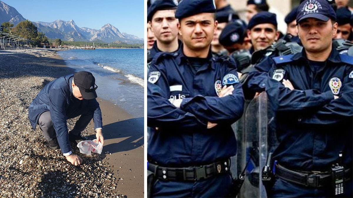 У Туреччині туристів заарештували за збирання каменів для свого домашнього акваріума