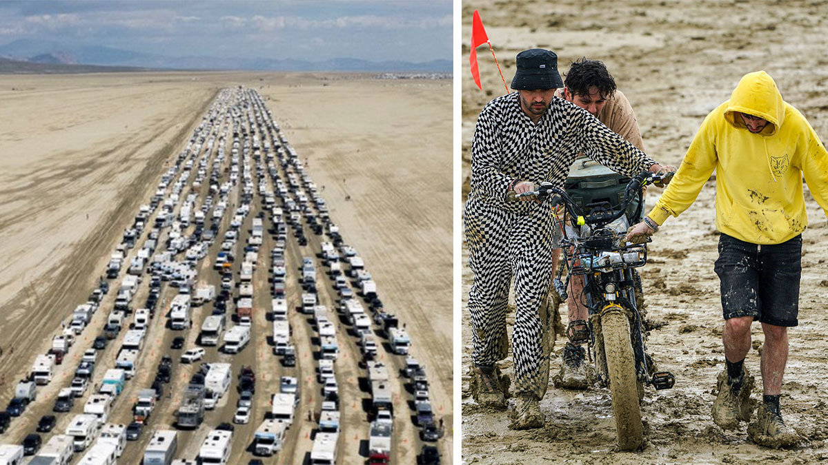 З полону в пустелі в мега-затор: учасників Burning Man спіткала ще одна проблема