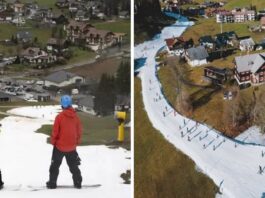 Названо гірськолижні курорти, на які можна не їхати через глобальне потепління та відсутність снігу у 2024 році