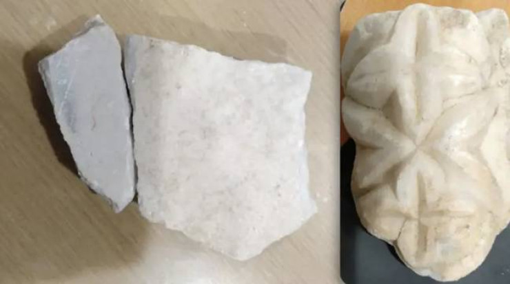 A Belgian tourist could be sent to prison for stealing ancient stones from Turkey.