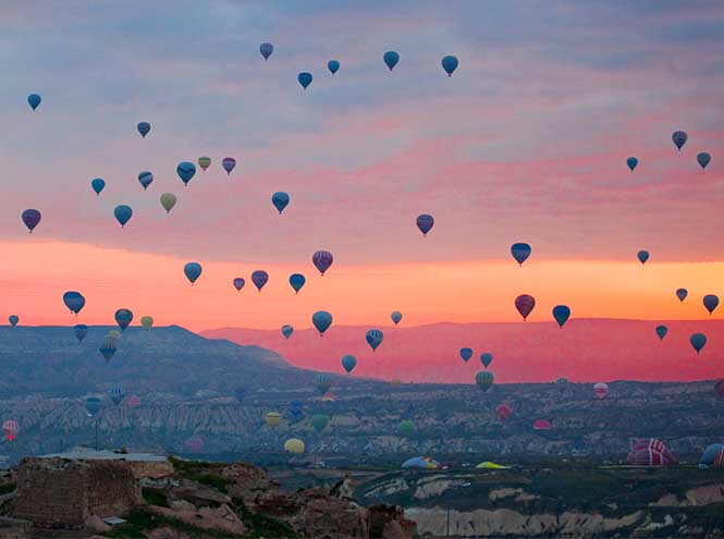 Hot air balloon rides in Turkey can now be booked with Uber