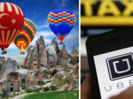 Політ на повітряній кулі у Туреччині тепер можна замовити в Uber