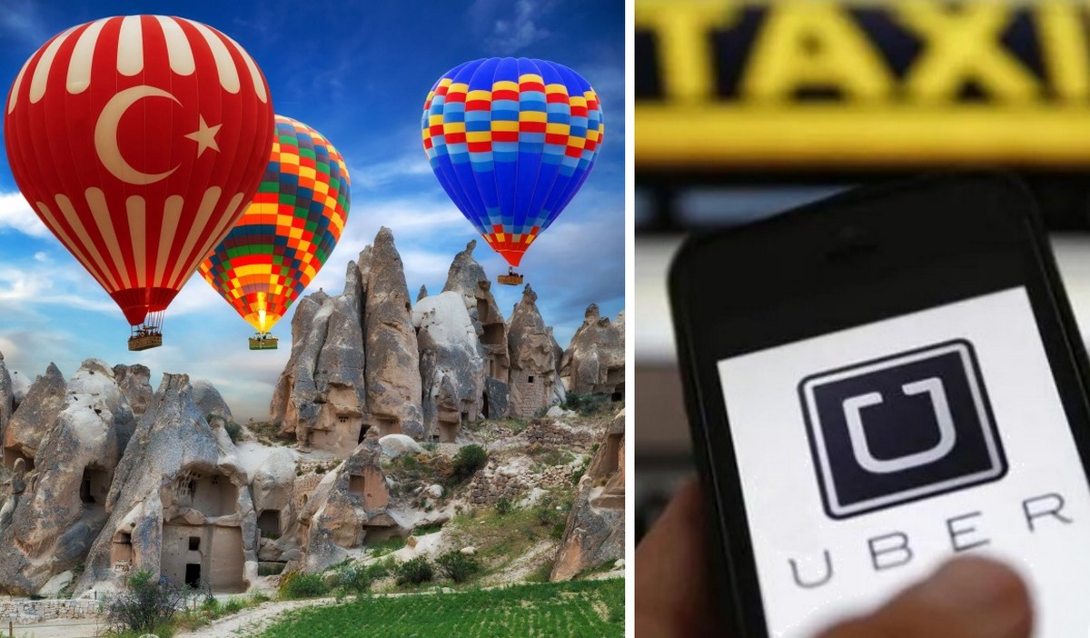 Політ на повітряній кулі у Туреччині тепер можна замовити в Uber