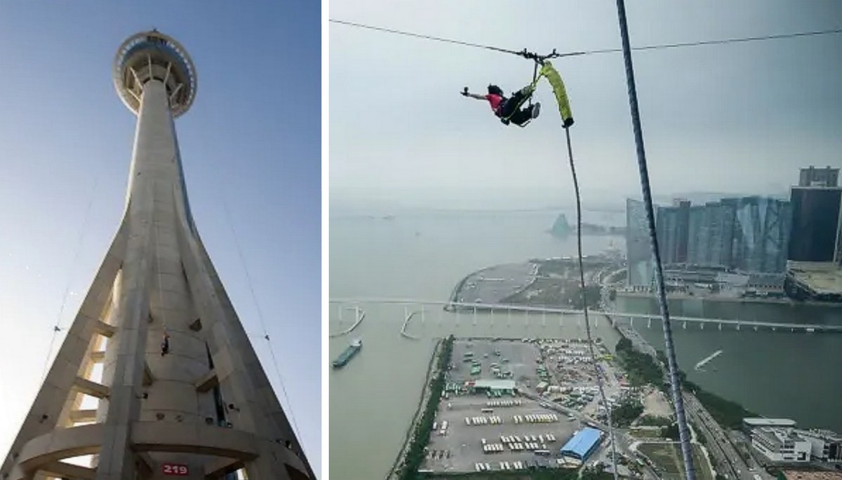 У Китаї турист стрибнув із найвищої у світі тарзанки та загинув
