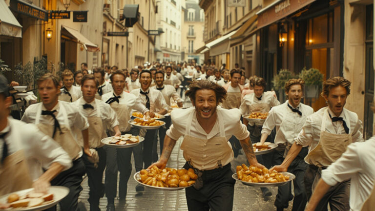 Найкращий офіціант: у Франції пройшов незвичайний марафон