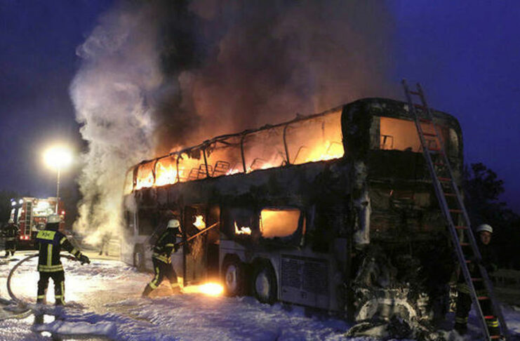 У Туреччині згорів автобус, загинули туристи