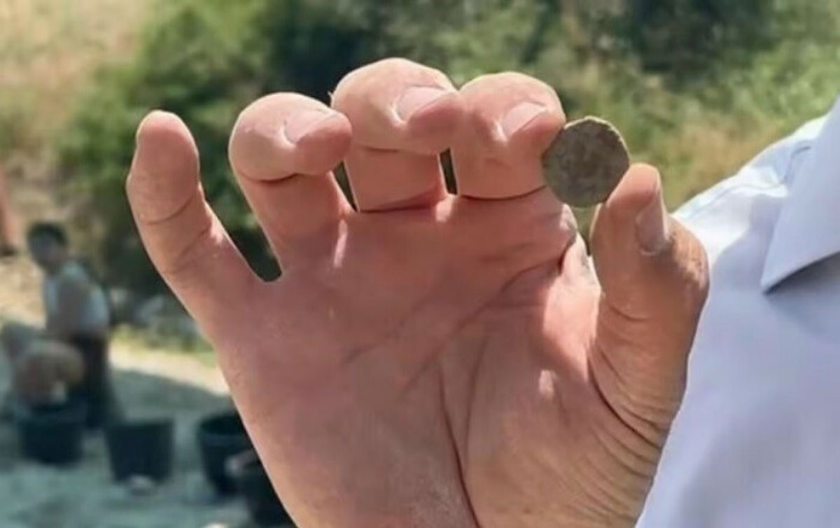 Діти в Ізраїлі знайшли монету віком 1200 років