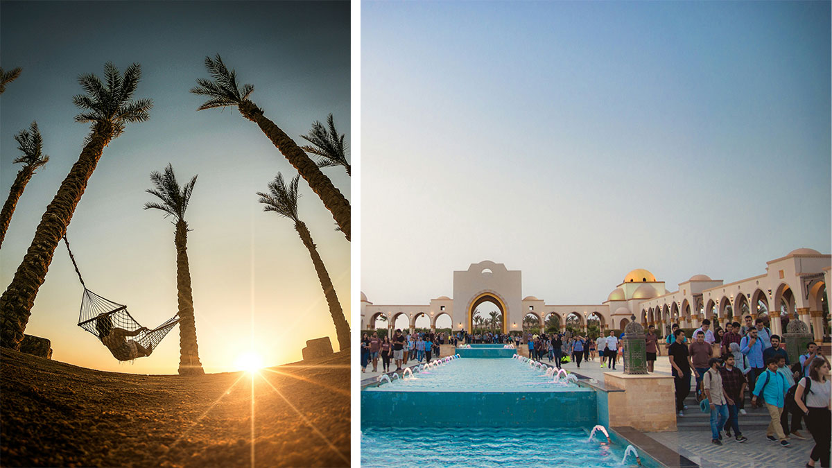 Пекельні умови дісталися Хургади і Шрам-ель-Шейха. Згідно з інформацією метеобюро Єгипту, на курорти прийшла місцева літня спека