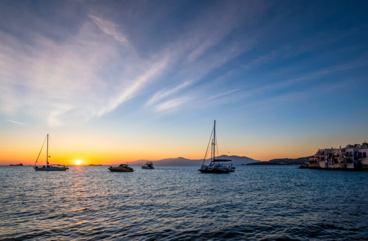 Sunset, Sea, and Silence: The Magic of Mykonos Sailing