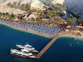 Royal Caribbean відкриє Royal Beach Club у Санторіні у 2026 році