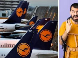 Індієць напав із виделкою на двох підлітків під час рейсу до Франкфурта