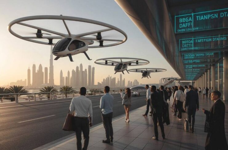 Літаючі таксі в ОАЕ: нова ера подорожей починається вже у 2026 році — що потрібно знати туристам