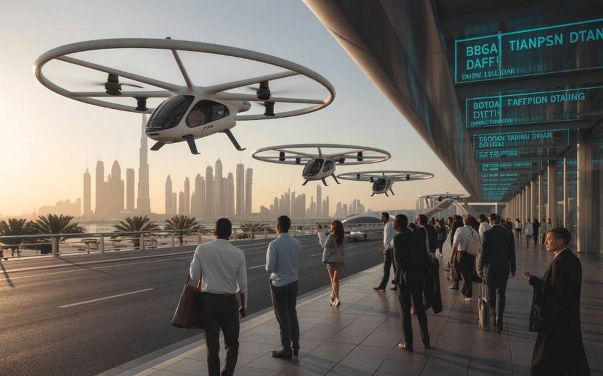 Літаючі таксі в ОАЕ: нова ера подорожей починається вже у 2026 році — що потрібно знати туристам
