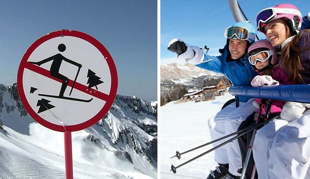 Італія шокує туристів: без шолома на схил — штраф і заборона на підйомники