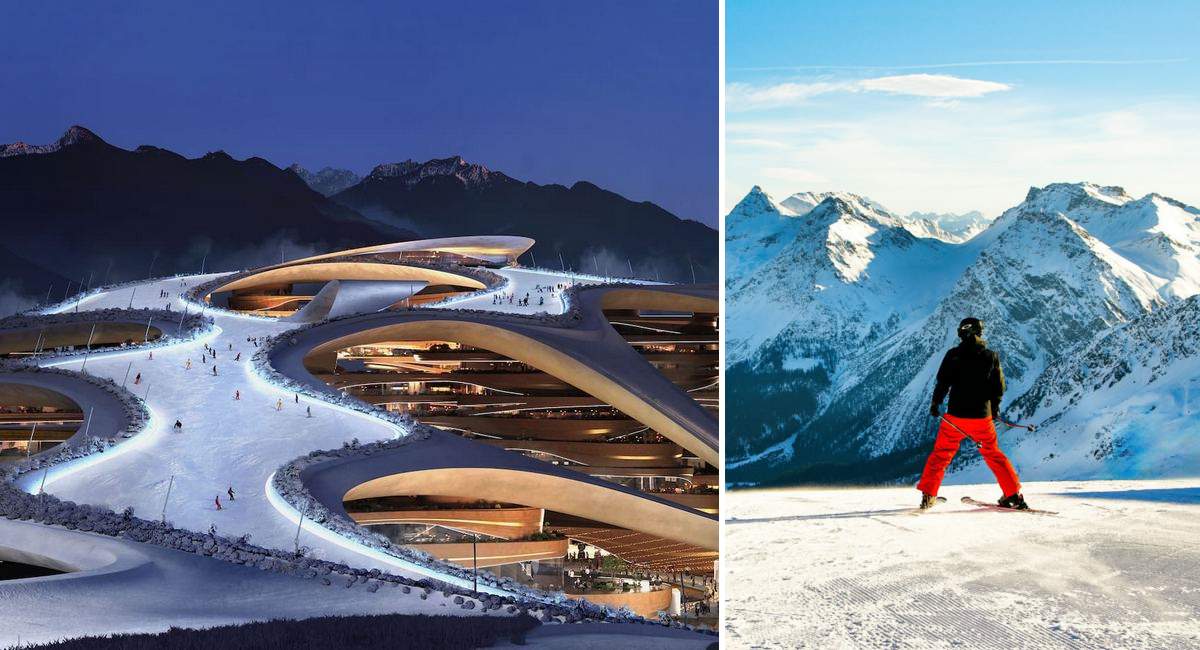 Китай вразив світ: у Шеньчжені відкрили найбільший у світі критий гірськолижний курорт